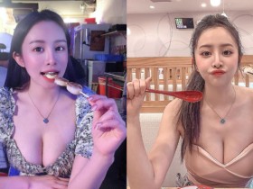 【蜗牛棋牌】不用開口就飽了!「傅子寧」用餐自備大杯鮮奶,飽滿兩袋比任何美食還可口!