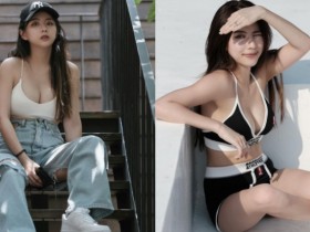 【蜗牛棋牌】「超兇辣媽」樓梯間曬美胸,「深美濠溝」狂引邪惡目光