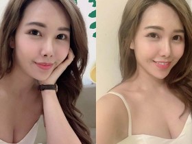 【蜗牛棋牌】正妹直播主自拍展現「誘惑美乳」,低胸的深溝視角好迷人!