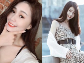 【蜗牛棋牌】怎麼穿怎麼美!時尚美女「賴白白」清新笑顏太迷人,長裙下的白嫩美腿遮也遮不住!