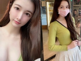 【蜗牛棋牌】超強大威力!「混血感正妹」帶長輩出門曬太陽,「豐滿美乳」簡直白到發光!