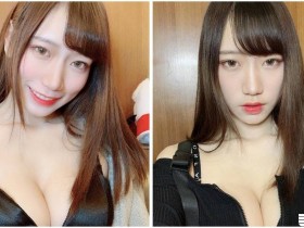 【蜗牛棋牌】正妹「拉鍊壞掉」蹦出渾圓雙乳,性感美照一張比一張吸睛!