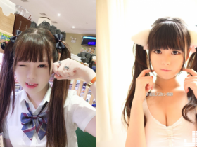 【蜗牛棋牌】雙馬尾制服妹「暗藏兇狠身材」 又巨又萌勾粉絲:想抱緊處理