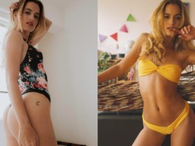 【蜗牛棋牌】這是一種暗示!妹子伸個懶腰就露乳球 「衣服底下什麼都沒穿」好嗨阿~