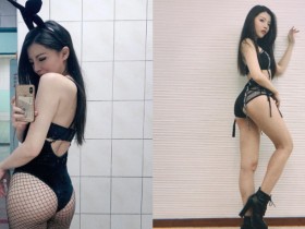 【蜗牛棋牌】香車配辣妹!「趙秦羚Uemi」翹起飽滿蜜桃臀,逆天長腿更讓全場快門聲大力響起!