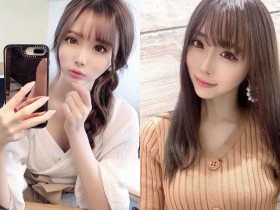 【蜗牛棋牌】日韓混血妹「自拍時微露酥胸」,嫵媚電眼瞬間把你迷倒!