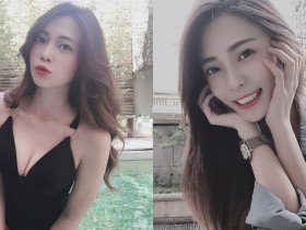 【蜗牛棋牌】「最美室內設計師」甜美笑容好誘人,性感的「傲人曲線」要迷到客人啦!