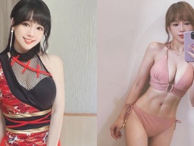 【蜗牛棋牌】深夜限定!國樂美少女「丘涵」比基尼辣照出沒,「飽滿雪乳+窈窕蠻腰」5.3萬人暴動!