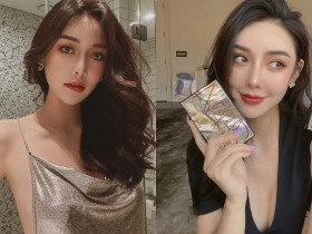 【蜗牛棋牌】美艷正妹「洋裝露出側邊酥胸」,「完美事業線」好讓人心動!