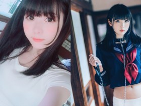 【蜗牛棋牌】超甜美Coser換上「超逼人熱褲」 絕美背影露出逆天長腿和渾圓蜜桃!