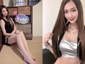 【蜗牛棋牌】172高挑正妹「Vicky邵婷」,伸直細長美腿「畫面好白嫩」!