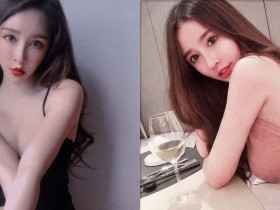 【蜗牛棋牌】大車頭燈正妹「用餐畫面好養眼」,「顯眼的胸型」有夠惹火!