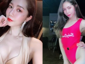 【蜗牛棋牌】深邃的五官,犯罪的開端!舞場女神「萬萬」辣曬超犯規「D 胸、纖腰、美腿」