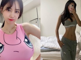【蜗牛棋牌】胖丁脾氣好差!「F級正妹」不科學上圍快把衣服撐破,網友:想立刻收服