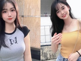 【蜗牛棋牌】21歲白皙美肌「小甜心正妹」,穿緊身衣「洩露隱乳曲線」!
