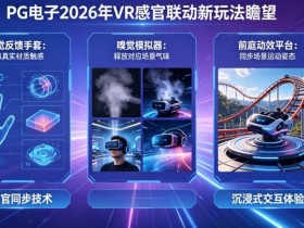 未来瞻望:PG电子在2026年将推出哪些VR感官联动的电子新玩法?
