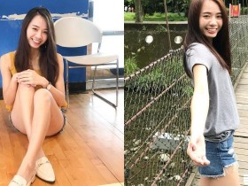 【蜗牛棋牌】太可愛了 氣質正妹「白嫩長腿」讓人好心動,甜美笑容一秒就可以墜入愛河