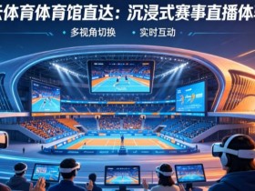 从单一直播到沉浸式互动:2026数字体育观赛体验正在升级