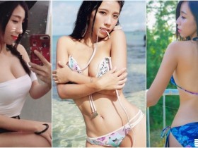 【蜗牛棋牌】一字領爆乳正妹!「美乳蜂腰」的絕妙好身材!連背影曲線都這麼殺啊!