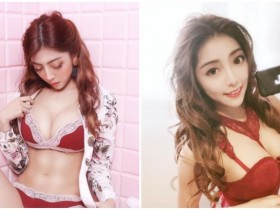 【蜗牛棋牌】腿開開會不會太辣?「性感歌姬」蘿拉用誘人方式代言性感內衣,火辣畫面根本看不完