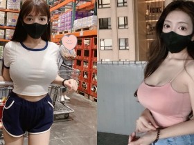 【蜗牛棋牌】中和好市多出現「巨乳學生妹」,清純大眼+超兇猛曲線,網友大喊:太犯規!