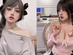 【蜗牛棋牌】正妹挑戰Cos「尼爾」2B 胸前大奶包讓衣服好緊繃…角色瞬間充滿工口味