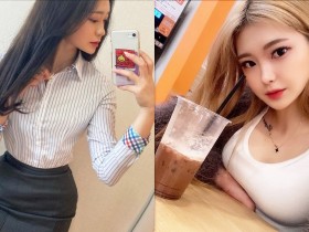 【蜗牛棋牌】很愛喝飲料的「超兇正妹」,脾氣壞壞「乳量超飽滿」!