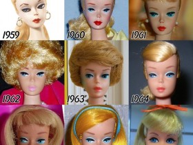 【蜗牛棋牌】1959年 – 2015年 你喜歡哪一個年代的芭比娃娃?