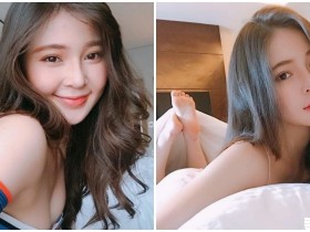 【蜗牛棋牌】正妹躺床「直接裸身入鏡」!「白嫩美乳」超令人著迷啊!