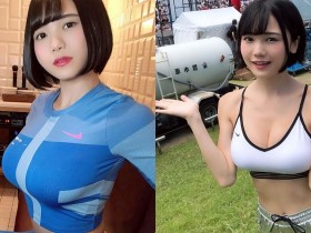 【蜗牛棋牌】DJ「MEL」音樂祭穿小背心就上陣,超兇乳量…底下觀眾嗨翻!