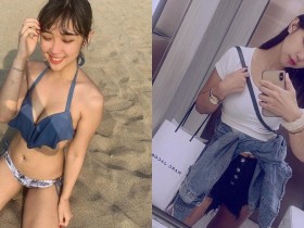 【蜗牛棋牌】健身房一對一正妹私教!「Bonnie 寶倪」火辣又健康,比基尼玩沙照讓人好衝動!