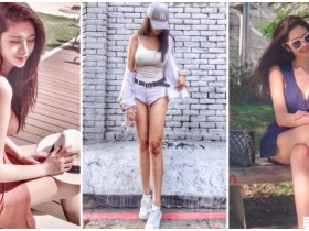 【蜗牛棋牌】9頭身「超等級逆天長腿」!性感老闆娘「胸和腿都辣到翻了」!