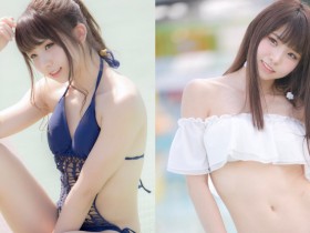 【蜗牛棋牌】最後的夏天!脫下動漫服裝換上火辣比基尼!超可愛Coser準備攻陷你的心…