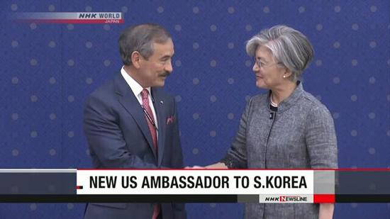 韩外长会见哈里斯：美韩同盟对无核化至关重要