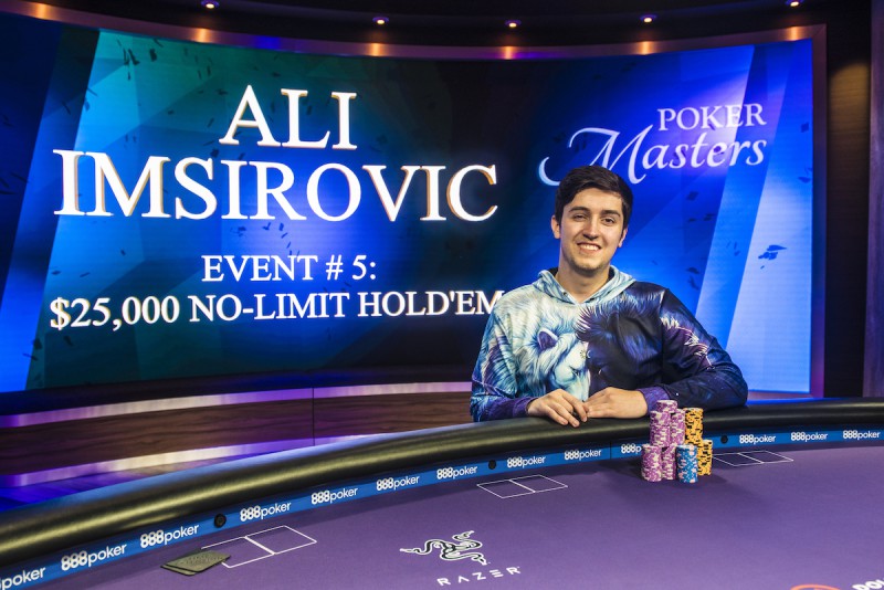 Ali Imsirovic赢得蜗牛棋牌大师赛第五项赛事冠军！