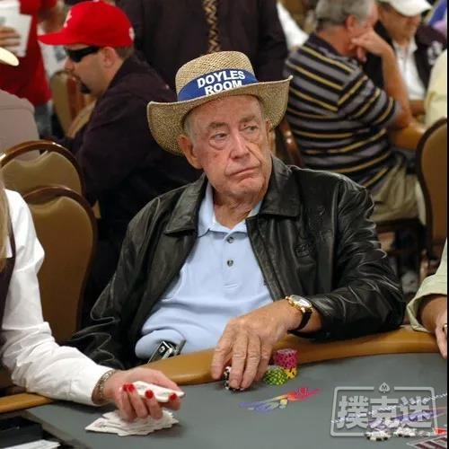 Doyle Brunson用在Bobby扑克室赢得的奖金买了一部新车