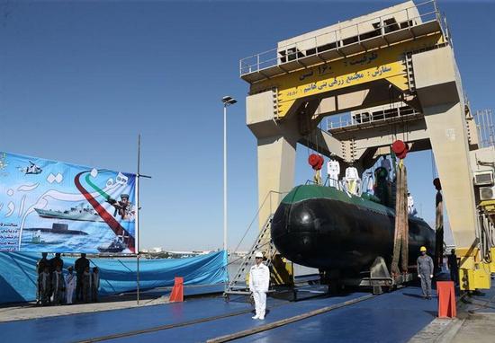 【蜗牛棋牌】伊朗2艘潜艇服役 海军司令:伊目标是提供地区安全
