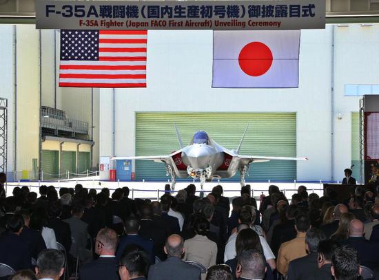 日本考虑增购100架F35 改出云级为轻航母起降F35B
