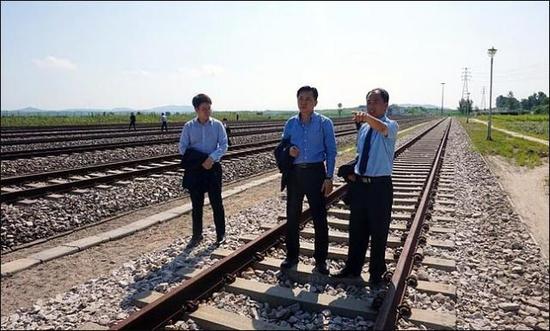 朝韩铁路对接开工仪式前一天 联合国豁免相关制裁