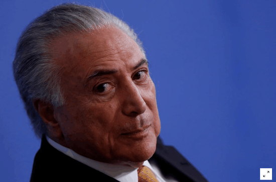 巴西总统被指贪污洗钱 总统办公室：将证明没违规