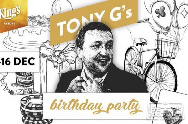 Tony G将在帝王赌场举办个人€200K PLO生日赛