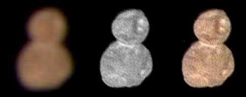 NASA公布“天涯海角”首批照片 状似“雪人”(图)