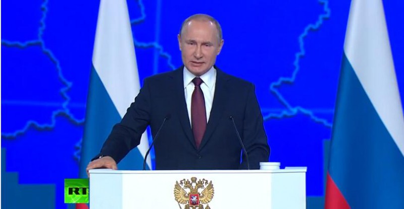 普京谈外交政策：俄罗斯要么有主权 要么就别存在