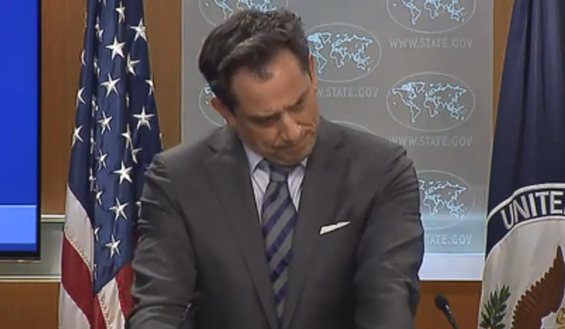 美国务院发言人维护委内瑞拉反对派 被记者怼