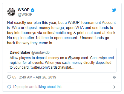 蜗牛棋牌玩家分享个人对WSOP的调整建议