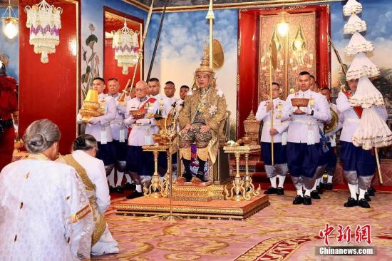 泰国国王哇集拉隆功5日将在曼谷接受民众敬贺