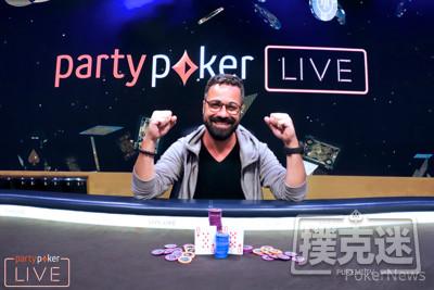 Orpen Kisacikoglu斩获partypoker超额豪客赛冠军