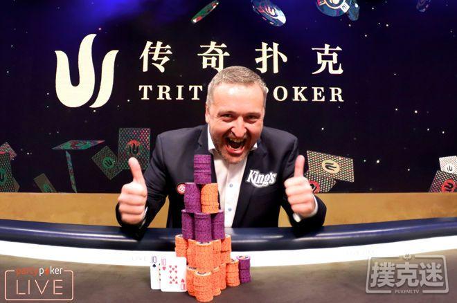 Tony G摘得2019partypoker欧洲站短牌桂冠