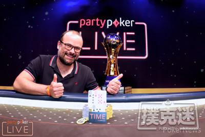 Lukas Zaskodny斩获2019partypoker主赛冠军