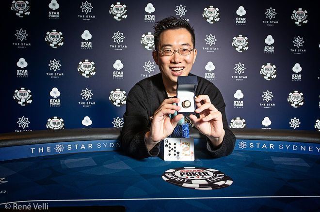 Steven Zhou斩获2019 WSOPC悉尼站主赛冠军，奖金$178,305